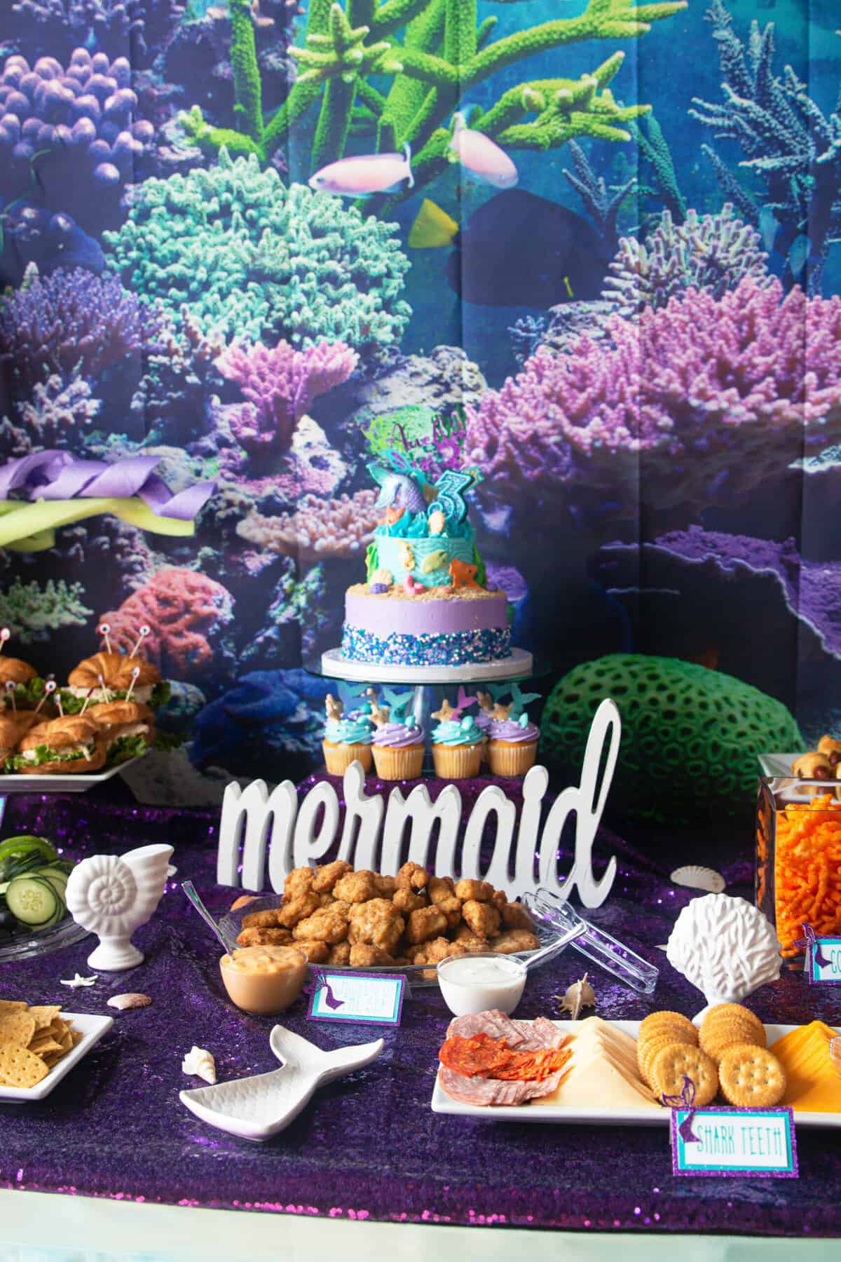 Mermaid Themed Birthday