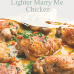 a title page of lighter marry me chicken
