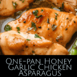One-pan Honey Garlic Chicken Asparagus