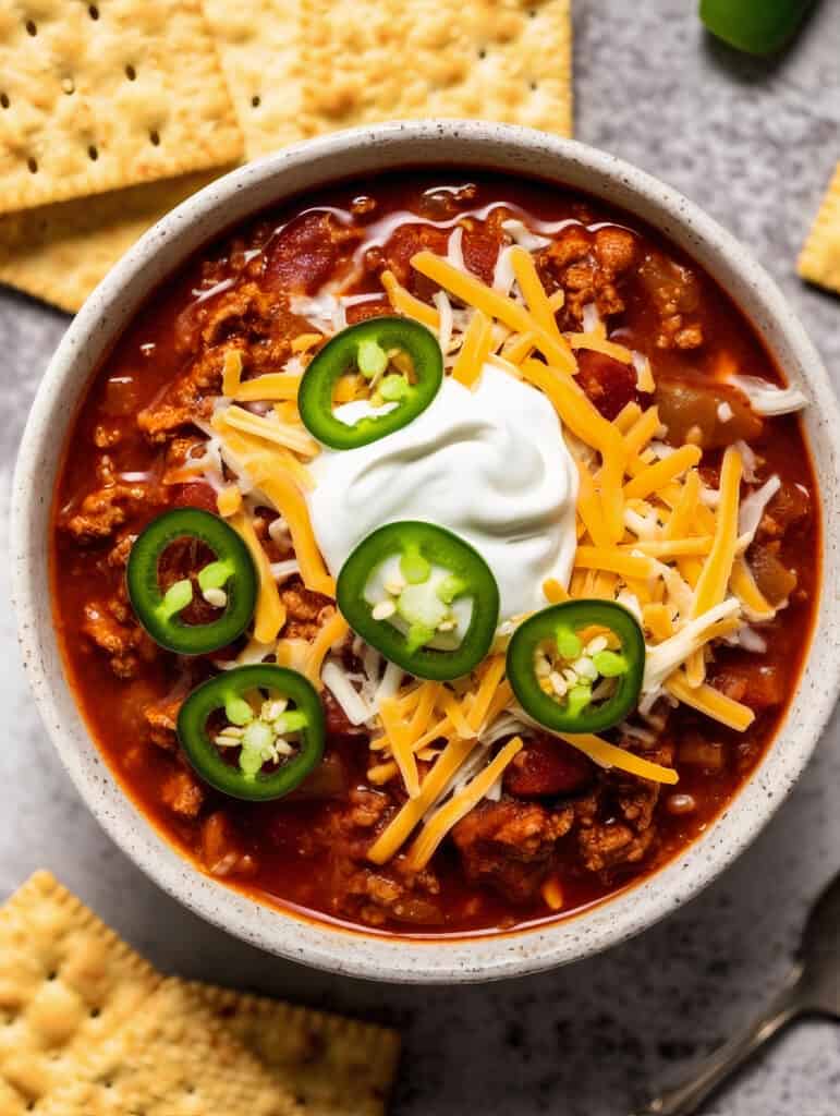 Turkey Chili - Glitter and Graze