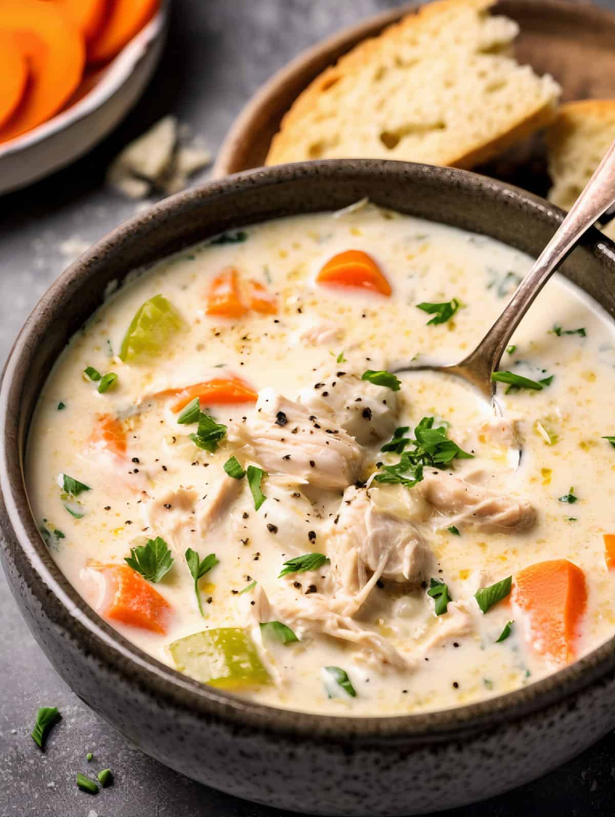 Best-Ever Creamy Chicken Soup