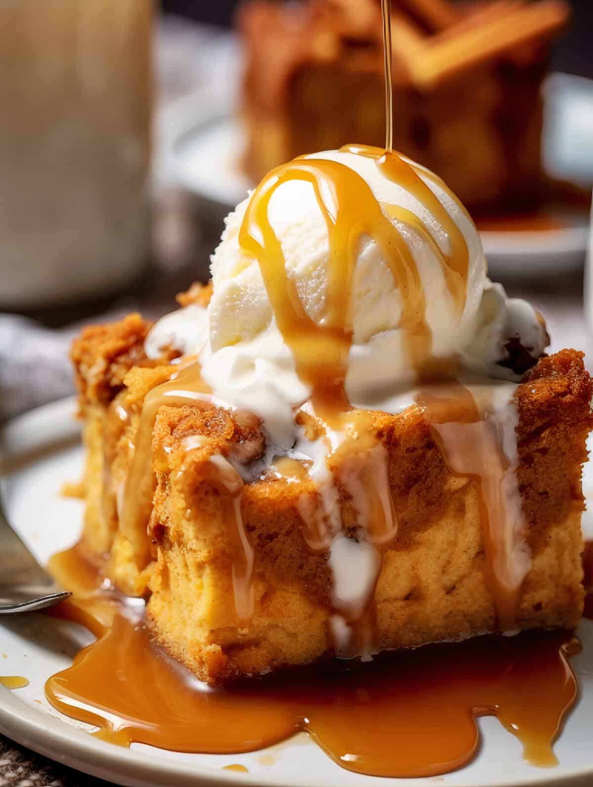 Easy Pumpkin Bread Pudding