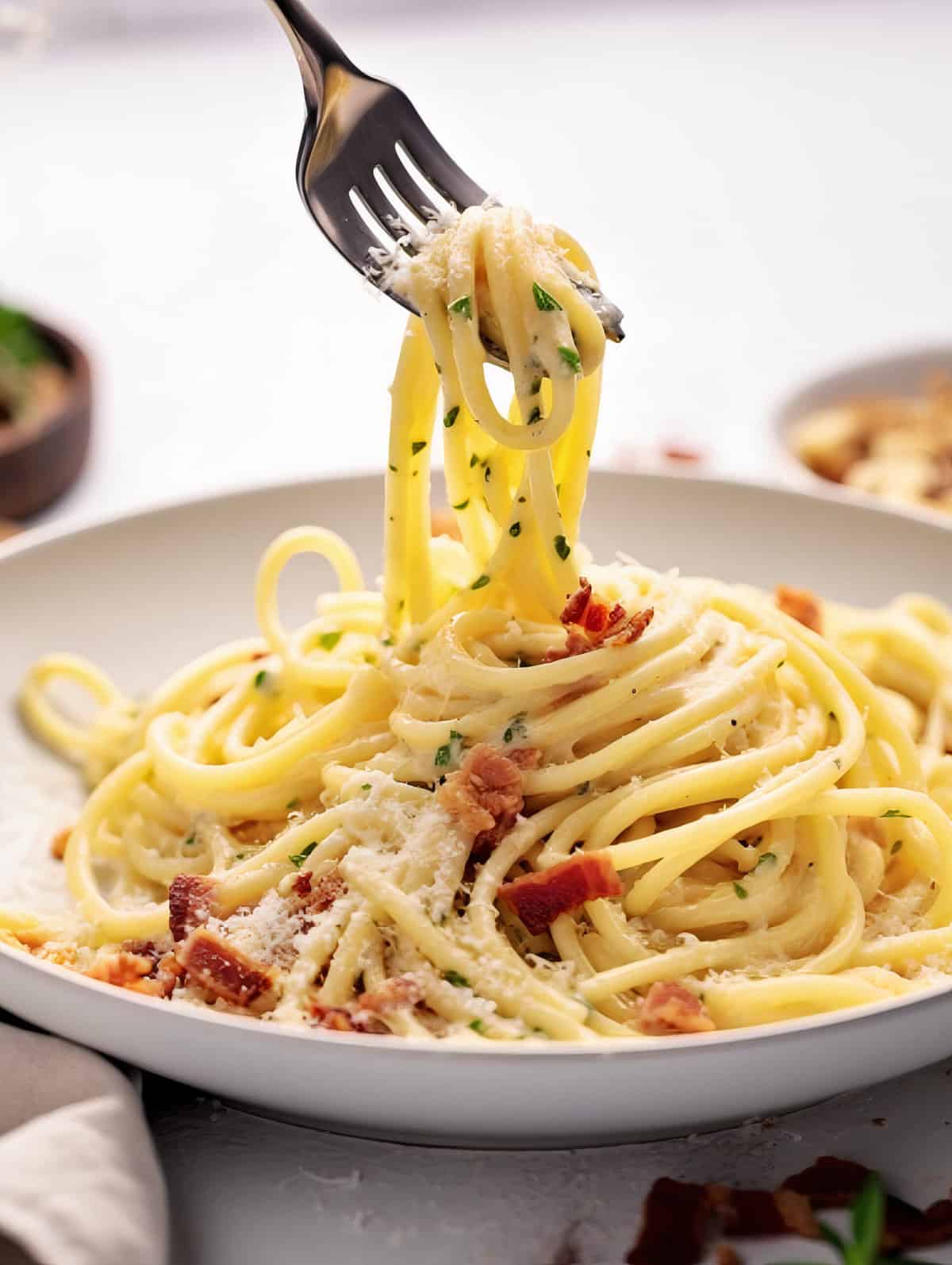 Budget Carbonara Bliss - Glitter and Graze